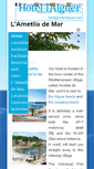 Mobile Screenshot of hotelalguer.net